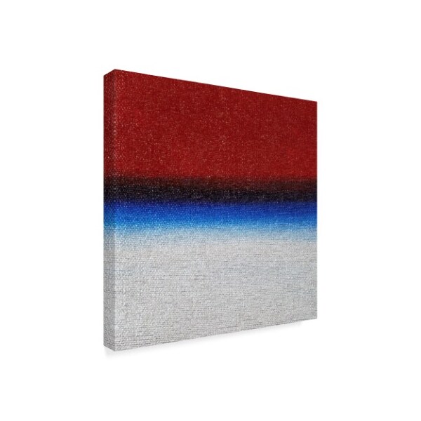 Hilary Winfield 'Sunsets Red White' Canvas Art,18x18